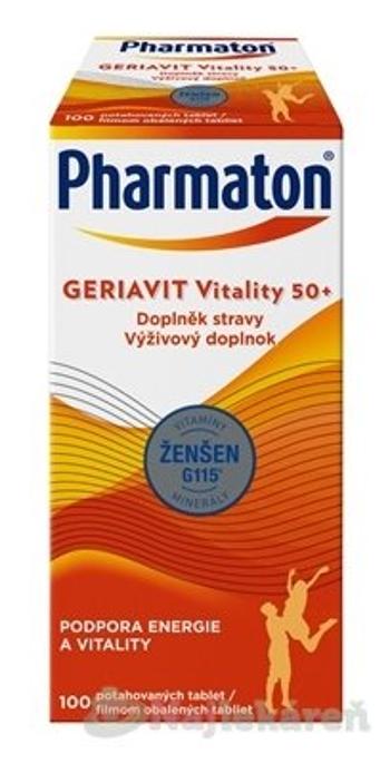 Pharmaton GERIAVIT Vitality 50+ (100tbl)