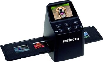 Reflecta x22-Scan skener diapozitívov, skener negatívov 3468 x 2312   integrovaný displej, so zásuvkou na pamäťové médiá