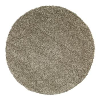 Sivý koberec Universal Aqua Liso, ø 80 cm