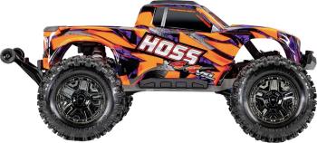 Traxxas Hoss oranžová bezkefkový 1:10 RC model auta elektrický monster truck 4WD (4x4)  2,4 GHz
