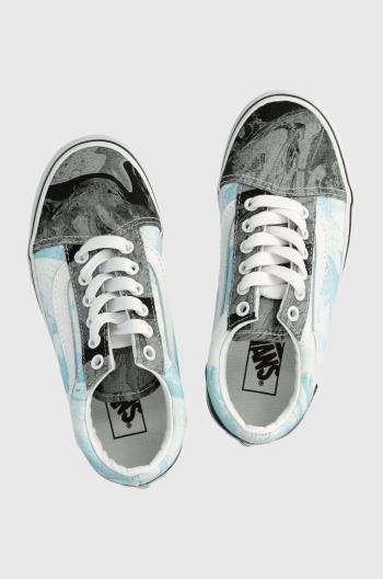 Detské tenisky Vans UY Old Skool MRBL BLKGY