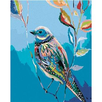 Maľovanie podľa čísel – Maľovaný vtáčik (HRAmal01144nad)