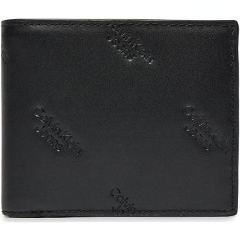 Calvin Klein Jeans  LOGO PRINT BIFOLD W/ COIN K50K511818  Peňaženky Čierna