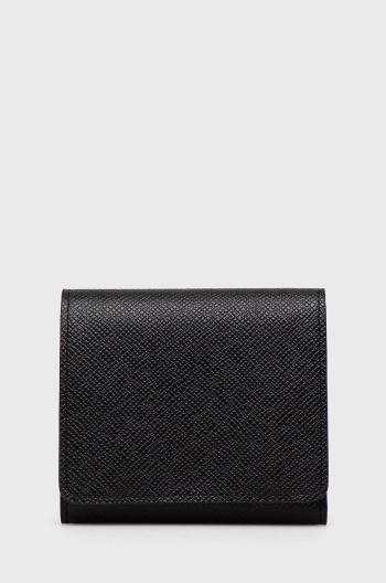Kožená peňaženka Answear Lab dámska, čierna farba