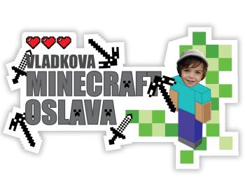 Personalizovaná podložka pod tanier -  Minecraft