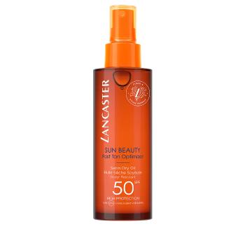 Lancaster Suchý olej na opaľovanie SPF 50 Sun Beauty (Satin Dry Oil) 150 ml