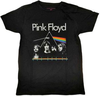 Pink Floyd Tričko DSOTM Band & Pulse Black XL