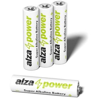 AlzaPower Super Alkaline LR03 (AAA) 4 ks v eko-boxe (APW-BAAA04BX)