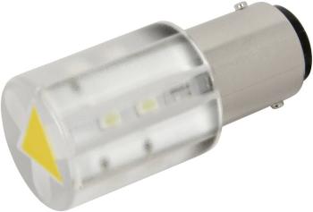 CML indikačné LED  BA15d  žltá 24 V/DC, 24 V/AC  400 mcd  18560352