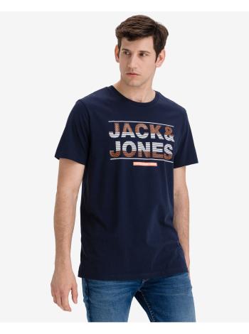 Tričká s krátkym rukávom pre mužov Jack & Jones - modrá