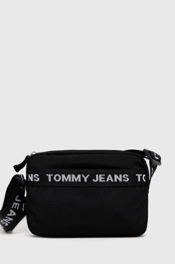 Malá taška Tommy Jeans čierna farba