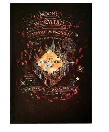 Distrineo Zošit Harry Potter - Záškodnícka Mapa