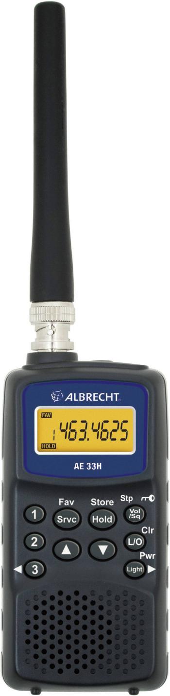 Albrecht AE 33 H 27033 Bezdrôtový prijímač prenosný