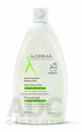 A-DERMA GEL DOUCHE HYDRA-PROTECTEUR hydratačný sprchový gél bez mydla 1x500 ml