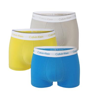 Calvin Klein - boxerky 3PACK cotton stretch ocean color - limitovaná edícia-XL (101-106 cm)