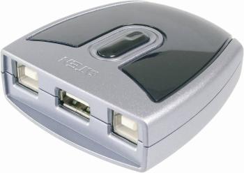 ATEN US221A-AT 2 porty USB 2.0 prepínač strieborná