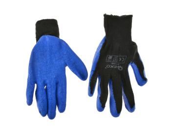 Pracovní zimní rukavice vel. 9 modré