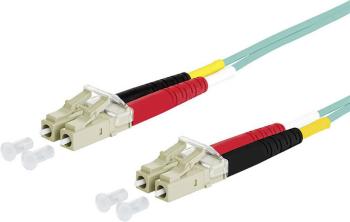 Metz Connect 151J1JOJO10E optické vlákno LWL prepojovací kábel [2x zástrčka LC - 2x zástrčka LC] 50/125 µ Multimode OM3