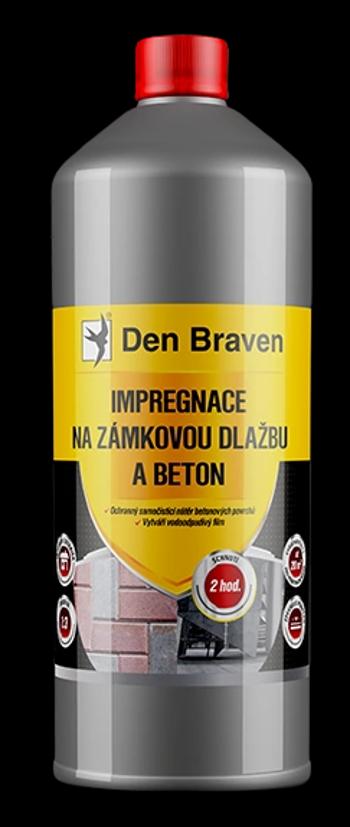DEN BRAVEN - Impregnácia na zámkovú dlažbu a betón 1 l transparentná