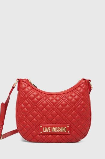 Kabelka Love Moschino červená farba, JC4015PP1CLA0500