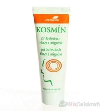 Aromatica KOSMÍN pri bolestiach hlavy a migréne 25 ml