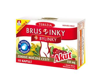 Terezia Bruslinky+bylinky Akut 10 kapsúl