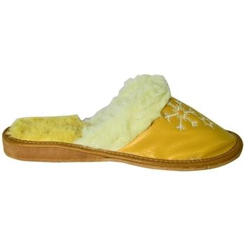 John-C  Papuče Dámske žlté papuče ŠARLOTA  viacfarebny