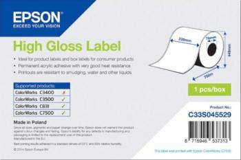 Epson C33S045529 label roll, normal paper, 220mm