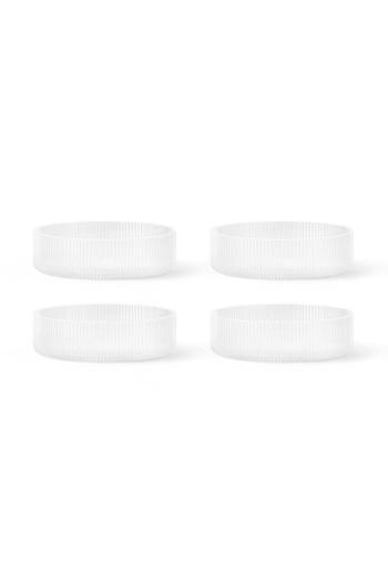 Sada misiek ferm LIVING Ripple Serving Bowls  4-pak