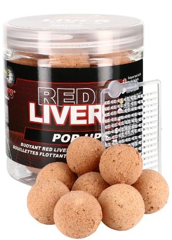 Starbaits plávajúce boilie red liver 50 g - 16 mm