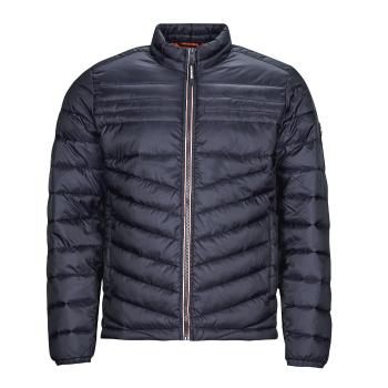 Jack & Jones  JJEFLY PUFFER COLLAR  Bundy Námornícka modrá