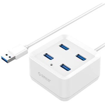 Orico USB-A Hub 4× USB 3.0 Ultra mini Black (DH4U-U3-V1-10-BK-BP)