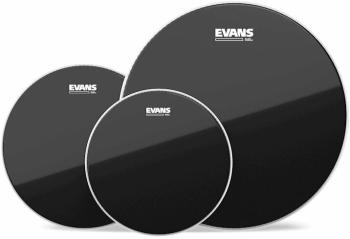 Evans ETP-CHR-R Black Chrome Rock Sada blán na bicie