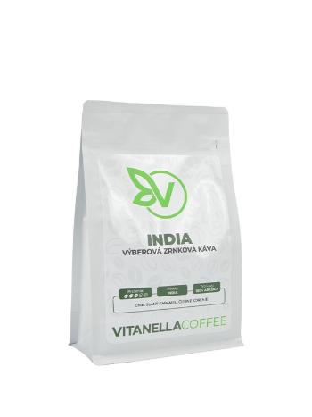 India - výberová zrnková káva VITANELLA - Hmotnosť: 200 g