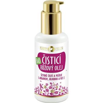 PURITY VISION Bio Ružový čistiaci olej s arganom, jojobou a vit. E, 100 ml (8595572903474)