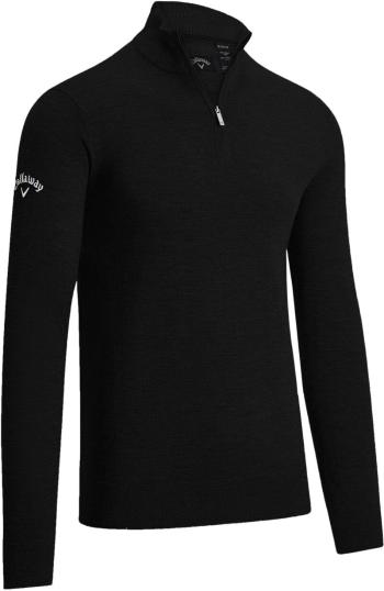 Callaway 1/4 Zipped Merino Black Onyx 2XL Sveter