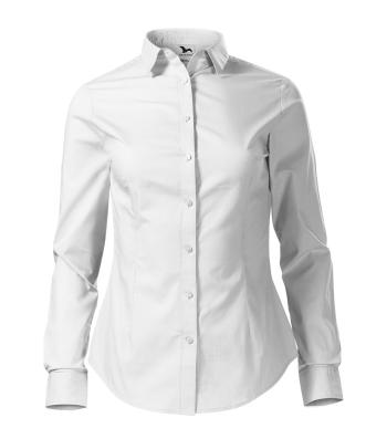 MALFINI Dámska košeľa s dlhým rukávom Style - Biela | M