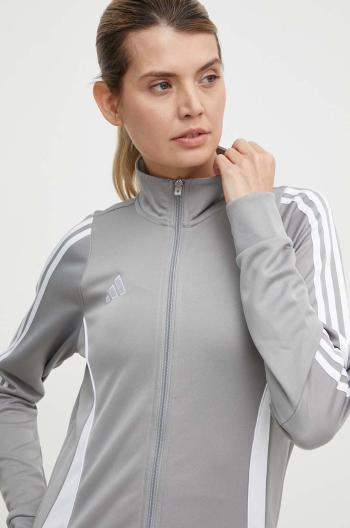 Tréningová mikina adidas Performance Tiro 24 šedá farba, s nášivkou, IR9500