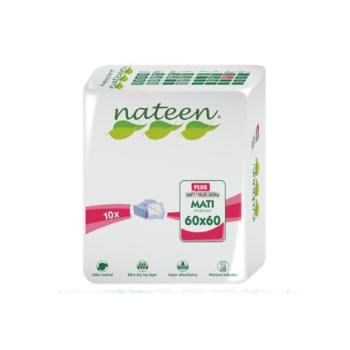 nateen MATI BASIC podložka pod pacienta 60x60 savosť 350 ml 1x10 ks