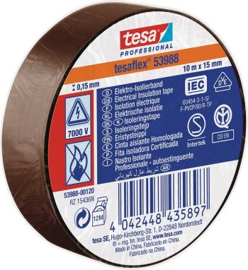 tesa  53988-00120-00 izolačná páska tesa® Professional hnedá (d x š) 10 m x 15 mm 1 ks