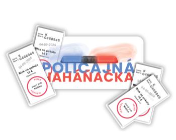 Personal Personalizovaná podložka pod tanier - Policajná oslava