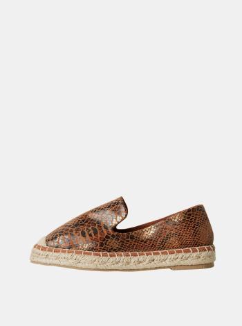 Hnedé vzorované espadrilky VERO MODA Lilla