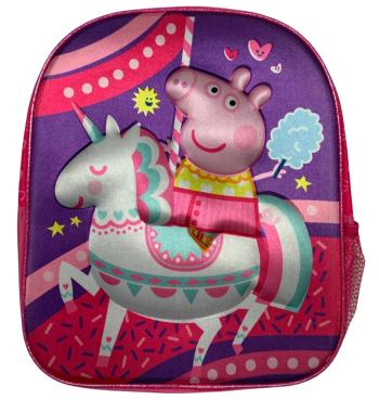 Setino Detský batoh - Peppa Pig s jednorožcom