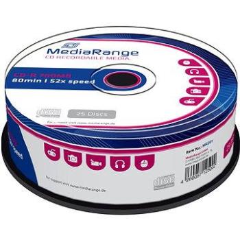 MediaRange CD-R 25 ks cakebox (MR201)