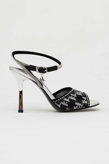 Sandále Karl Lagerfeld KL30902 GALA čierna farba