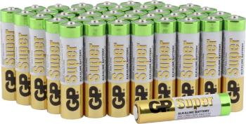GP Batteries Super mikrotužková batérie typu AAA  alkalicko-mangánová  1.5 V 40 ks