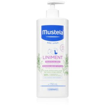 Mustela Bébé Liniment čistiace mlieko pre deti od narodenia 750 ml