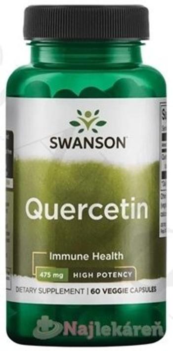 SWANSON Quercetin na imunitu a ochranu ciev, cps 1x60 ks