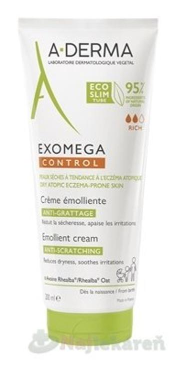 A-DERMA EXOMEGA CONTROL Emolienčný KRÉM 200 ml