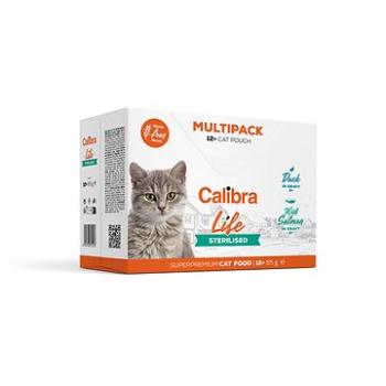 Calibra Cat Life kapsička sterilised multipack 12×  85 g (8595706700900)